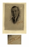 August Busch, Jr. Signed Portrait -- With JSA COA